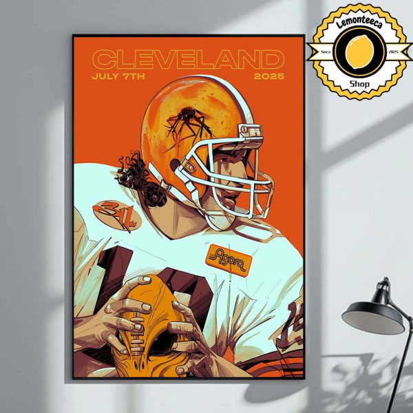 311 Band Event Poster In Cleveland OH At Agora Theatre On July 7th 2025 Home Decor Poster Canvas