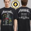 Airbag Band Montevideo 2025 Merch Tee At Antel Arena In Montevideo Uruguay On July 26th And 27th 2025 Two Sided Unisex T-Shirt