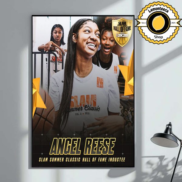 Angel Reese Slam Summer Classic Hall Of Fame NBA 2K26 Home Decor Poster Canvas