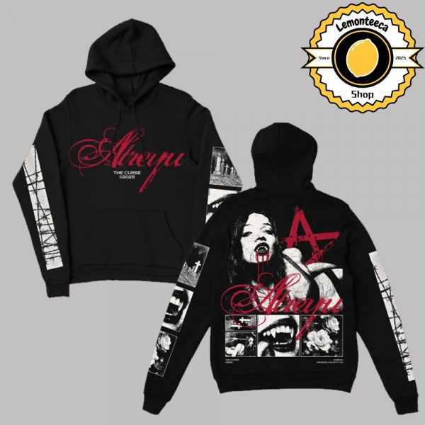 Atreyu Merch The Curse 2025 Unisex Hoodie