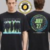 Backstreet Boy Into The Millennium Merch Tee In Las Vegas At Sphere On July 27 2025 Two Sided Unisex T-Shirt