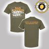 Bad Religion World Tour 2025 Merch Tee Cross Buster Schedule Two Sided Unisex T-Shirt
