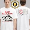Bad Religion World Tour 2025 Merch Tee Head Wound Schedule Two Sided Unisex T-Shirt
