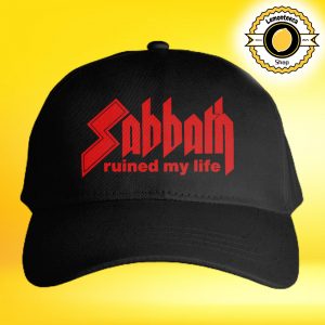 Black Sabbath Ruined My Life At Villa Park In Birmingham England On July 5 2025 Classic Cap Hat Snapback