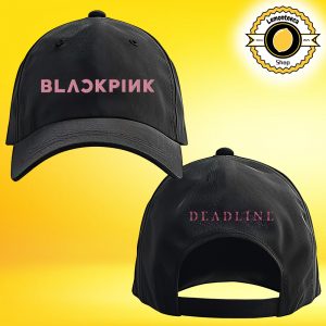 Blackpink Deadline World Tour 2025 2026 Exclusive Cotton Twill Front Trucker Classic Cap Hat Snapback