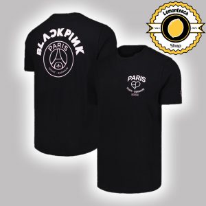 Blackpink X Paris Saint Germain FC Logo Two Sided Unisex T-Shirt