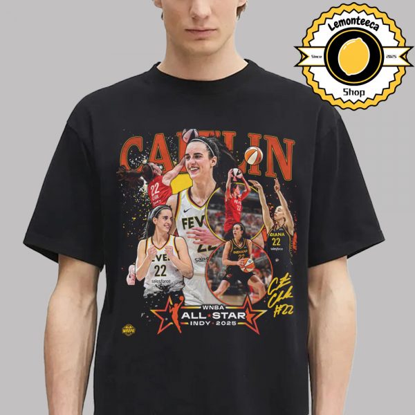 Caitlin Clark Indiana Fever Stadium Essentials 2025 WNBA All-Star Game Crossroads Unisex T-Shirt