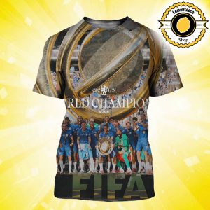 Chelsea FC Are Champions Of The World FIFA Club World Cup 2025 All Over Print Shirt