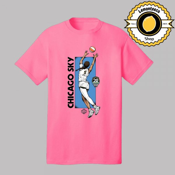 Chicago Sky Special Tee Cover Angel Reese At United Center In Chicago Illinois On Sunday July 27th 2025 WNBA Unisex T-Shirt
