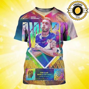 Cole Palmer Chelsea FC Is Adidas Golden Ball FIFA Club World Cup 2025 Award Winner All Over Print Shirt
