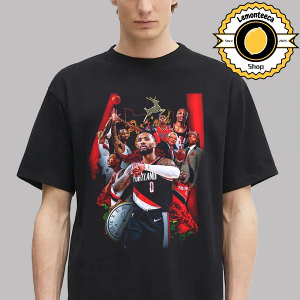 Damian Lillard Return Back To The Portland Trail Blazers NBA 2025 Unisex T-Shirt
