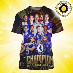 FIFA Club World Cup 2025 Champions Are Chelsea FC All Over Print Shirt