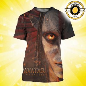 First Poster For Avatar Fire And Ash Only In Theatres December 19 2025 All Over Pritn Shirt