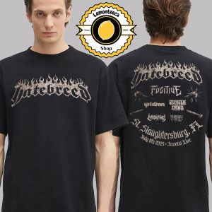 Hatebreed Event Tee At Jannus Live In St Petersburg Florida On July 8th 2025 Two Sided Unisex T-Shirt