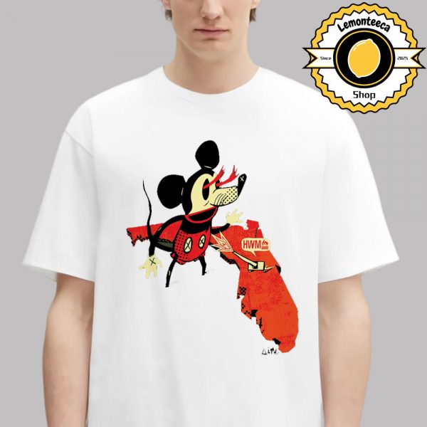 Hot Water Music X Sinc Studio Limited Tee Mickey Artwork Unisex T-Shirt