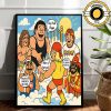 Led Zeppelin Physical Graffiti 50th Anniversary Poster Earl’s Court Programme Home Decor Poster Canvas