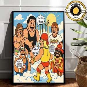 Hulkamania Lives Forever Brother Rest In Peace Home Decor Poster Canvas