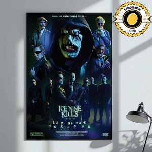 Ice Nine Kills X The Great Unknown Autographed Movie Home Decor Poster Canvas