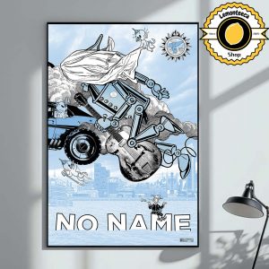 Jack White Event Poster No Name At The Blue Room In Nashville TN On July 30 2025 Home Decor Poster Canvas