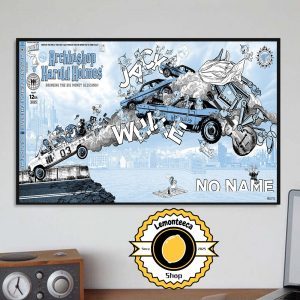 Jack White Full Show Poster 3 Night No Name At Masonic Temple Theatre In Detroit On April 12 13 And At The Blue Room In Nashville July 30 2025 Home Decor Poster Canvas