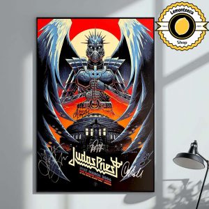 Judas Priest Show Poster For Teenage Cancer Trust At The Royal Albert Hall In London On March 31st 2006 Home Decor Poster Canvas
