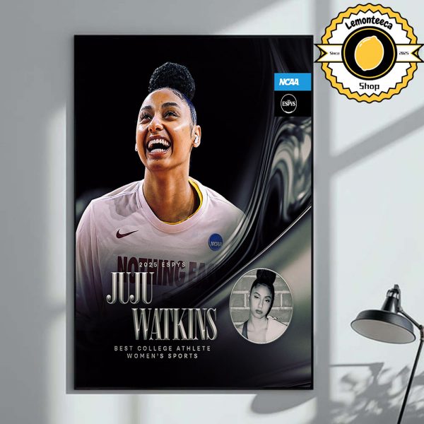 Juju Watkins Are 2025 ESPYS Best College Athlete Women’s Sports NCAA Home Decor Poster Canvas