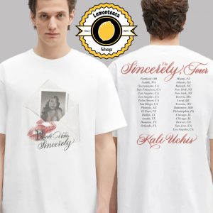 Kali Uchis The Sincerely Tour 2025 Envelope Schedule Two Sided Unisex T-Shirt