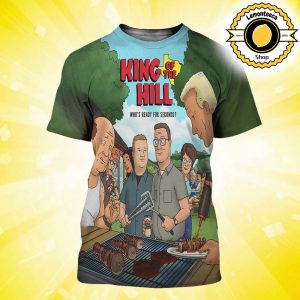 King Of The Hill Who Ready For Seconds New Season On August 4 2025 In Hulu All Over Print Shirt