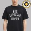 Led Zeppelin Physical Graffiti 50th Anniversary Poster Earl’s Court Programme Unisex T-Shirt