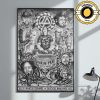 Coldplay Music Of The Spheres 2025 Merch Poster At Rogers Stadium In Toronto ON On July 7 8 11 And 12 2025 Home Decor Poster Canvas