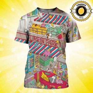 Linkin Park From Zero Boston 2025 Merch Poster At TD Garden In Boston MA On August 1 2025 World Tour All Over Print Shirt
