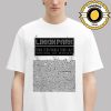 Ghost Skeletour 2025 Exclusive Tee At Maryland In Baltimore On July 9 2025 World Tour 2025 Two Sided Unisex T-Shirt