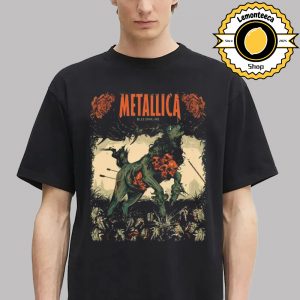 Metallica Bleeding Me Poster Art Wolfskulljack 2025 Unisex T-Shirt