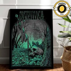 Metallica King Nothing Poster Art Skull 2025 Home Decor Poster Canvas