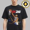 NBA 2k26 Legacy Edition Cover Richard Jefferson Dallas Mavericks Unisex T-Shirt