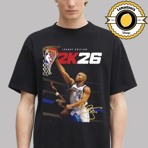 NBA 2k26 Legacy Edition Cover Richard Jefferson Dallas Mavericks Unisex T-Shirt