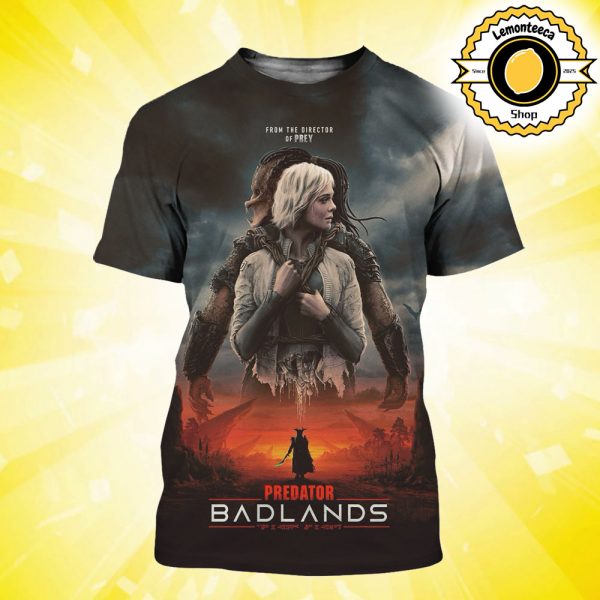 New Poster For Predator Badlands Only In Theaters November 7 2025 All Over Print Shirt