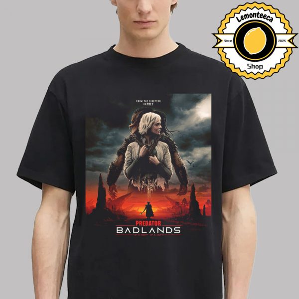 New Poster For Predator Badlands Only In Theaters November 7 2025 Unisex T-Shirt