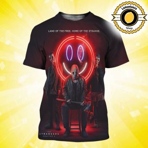 New Poster For The Strangers Chapter 2 Land Of The Free Home Of The Strange Only In Theaters September 26 2025 All Over Print Shirt