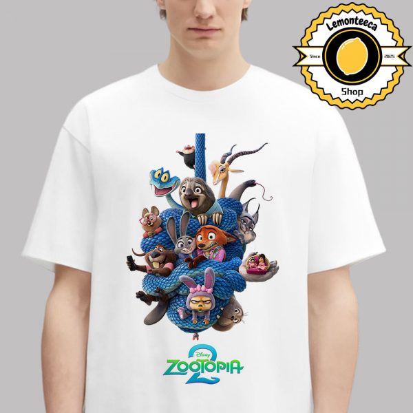 New Poster For Zootopia 2 Only In Theaters November 26 2025 Unisex T-Shirt