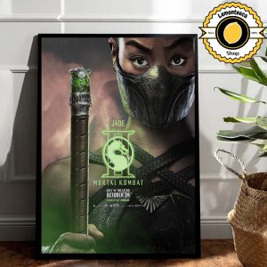 New Posters For Mortal Kombat 2 Cover Character Jade Only In Theaters October 24 2025 Home Decor Poster Canvas