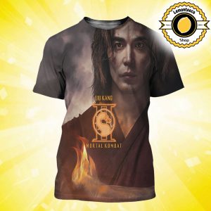 New Posters For Mortal Kombat 2 Cover Character Liu Kang Only In Theaters October 24 2025 All Over Print Shirt