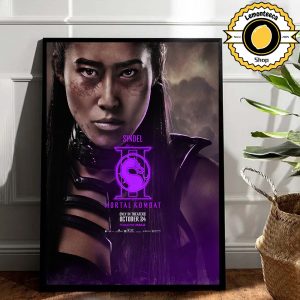 New Posters For Mortal Kombat 2 Cover Character Sindel Only In Theaters October 24 2025 Home Decor Poster Canvas