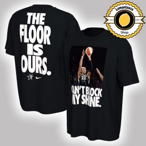 Nike A’ja Wilson Las Vegas Aces 2025 WNBA All-Star Game Player The Floor Is Ours Two Sided Unisex T-Shirt