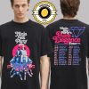 Ninja Sex Party Pure Elegance Tour 2025 Tee Schedule Two Sided Unisex T-Shirt