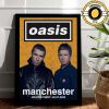Oasis Live 25 Official Poster For Manchester England At Heaton Park On July 16th 2025 Home Decor Poster Canvas