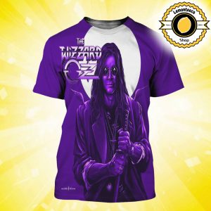 Ozzy Osbourne The Wizzard OZ Prince Of Darkness All Over Print Shirt