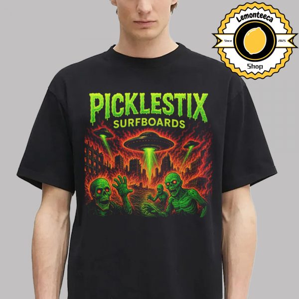 Picklestix Surfboards Invasion Unisex T-Shirt