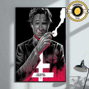 President Band Special Poster At The Garage London 2025 Artwork By Luke Preeke Home Decor Poster Canvas
