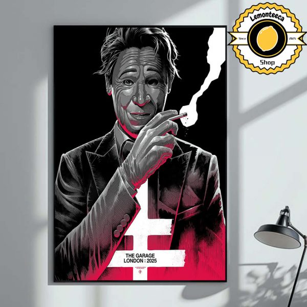 President Band Special Poster At The Garage London 2025 Artwork By Luke Preeke Home Decor Poster Canvas